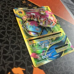 M Venusaur EX 100/108 Evolutions Full Art Ultra Rare Pokemon Card NM + - Image 2