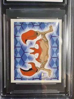 CGC-Graded 1998 Merlin Krabby Pokemon card, Series 1-98 MINT 9 grade - Image 2