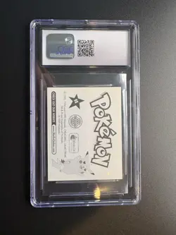 CGC-Graded 1998 Merlin Krabby Pokemon card, Series 1-98 MINT 9 grade - Image 4