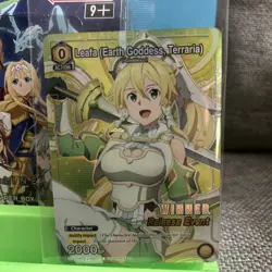 sword art online union arena Promo Pack With Leafa Winner Card - Image 3