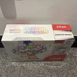 Pokemon TCG Prismatic Evolutions Costco Bundle ETB + Booster Bundle New & Sealed - Image 2