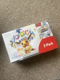 Pokemon TCG Prismatic Evolutions 2-Pack Costco ETB with Booster Bundle Sealed Uk - Image 1