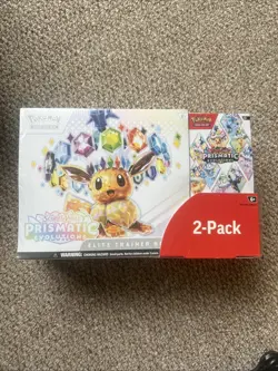 Pokemon TCG Prismatic Evolutions 2-Pack Costco ETB with Booster Bundle Sealed Uk - Image 2