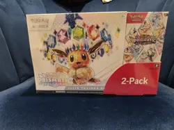 Pokemon TCG Prismatic Evolutions Costco Bundle ETB with Booster, New and Sealed - Image 1