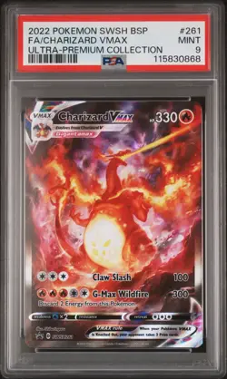 PSA 9 - 2022 Pokemon CHARIZARD V, VMAX, VSTAR ~ Sequential Serial 3 Card Lot ~ - Image 4