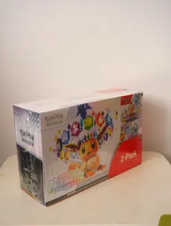 Pokemon TCG Prismatic Evolutions Costco Bundle ETB + Booster Bundle New & Sealed - Image 2