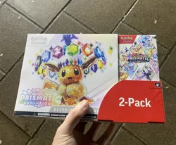 Pokemon TCG Prismatic Evolutions Costco Bundle ETB + Booster Bundle New & Sealed - Image 1