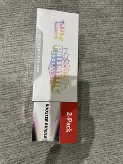 Pokemon TCG Prismatic Evolutions Costco Bundle ETB + Booster Bundle New & Sealed - Image 2