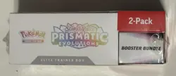 Pokemon TCG Prismatic Evolutions Costco Bundle ETB + Booster Bundle New & Sealed - Image 2