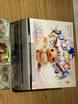 Pokemon TCG Prismatic Evolutions Costco Bundle ETB 2 Booster Cards, Box's Sealed - Image 1