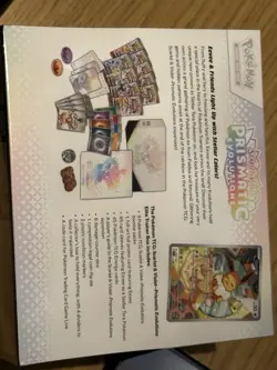 Pokemon TCG Prismatic Evolutions Costco Bundle ETB 2 Booster Cards, Box's Sealed - Image 2
