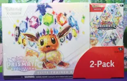 Pokemon TCG PRISMATIC EVOLUTIONS Costco Bundle ETB + BOOSTER BUNDLE *NEW SEALED* - Image 1