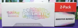 Pokemon TCG PRISMATIC EVOLUTIONS Costco Bundle ETB + BOOSTER BUNDLE *NEW SEALED* - Image 5