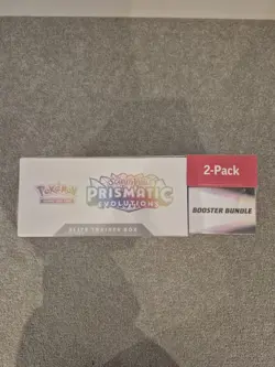 Pokemon TCG Prismatic Evolutions Costco Bundle ETB + Booster Bundle New & Sealed - Image 5