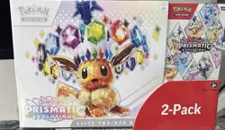 Pokemon TCG Prismatic Evolutions ETB + Booster Bundle ✅SEALED - Costco Bundle✅ - Image 1