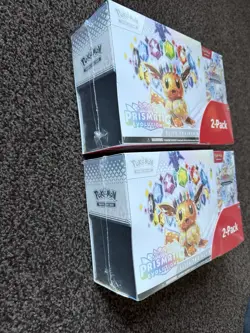 Pokemon TCG Prismatic Evolutions Costco Bundle ETB with Booster Bundle - Sealed - Image 2