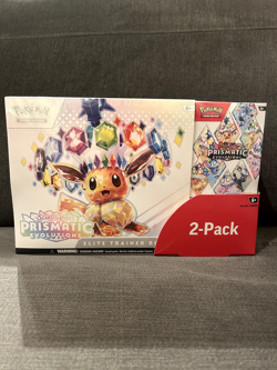 Pokemon TCG Prismatic Evolutions Costco Bundle ETB + Booster Bundle New & Sealed - Image 1