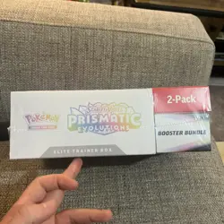 Pokemon TCG Prismatic Evolutions Costco 2-Pack - ETB & Booster Bundle Sealed - Image 2