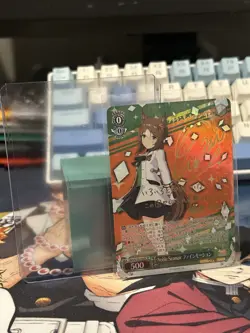 Weiss Schwarz Uma Musume Fine Motion UMA/W106-042SP Signed Foil Card - Image 3