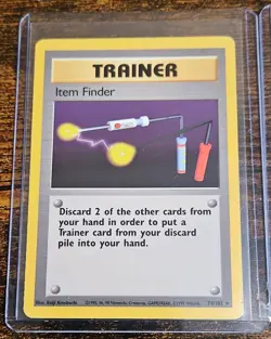 Pokemon Base Set Trainer 5 Card Lot Lass Computer Search Item Finder - Image 4