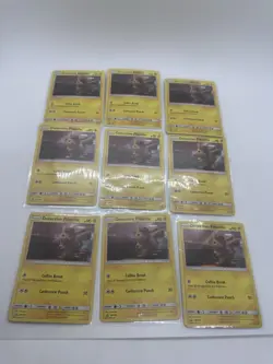 Pokemon TCG Detective Pikachu Detective Pikachu SM190 Promo Holo 9x Card Lot - Image 1