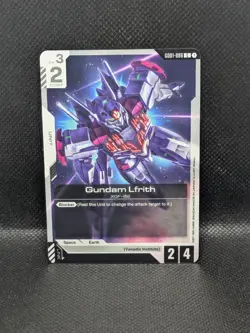 Gundam Lfrith - GD01-086 - New Type - Gundam TCG Card Game - Image 1