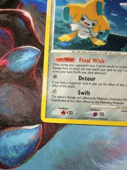 Jirachi 7/111 Rising Rivals Holo Pokemon TCG Card -J2 - Image 4