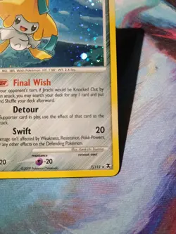 Jirachi 7/111 Rising Rivals Holo Pokemon TCG Card -J2 - Image 5