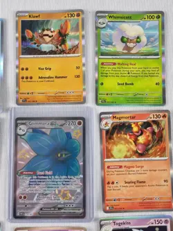 9 Pokemon TCG Holo 2025 Bundle Job Lot Cards No Reserve Glimmora EX And Others - Image 3