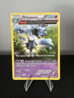 Pokemon TCG Nidoqueen (Omega) 69/160 2015 Primal Clash Rare Card - MP - Image 1