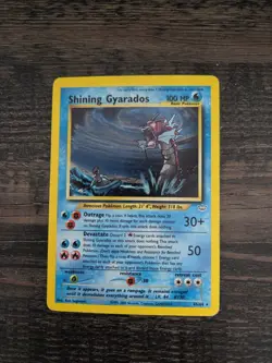 Shining Gyarados 65/64 Neo Revelation Holo 100 HP English Wotc Card - Image 1