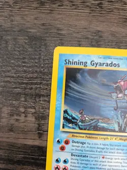 Shining Gyarados 65/64 Neo Revelation Holo 100 HP English Wotc Card - Image 5