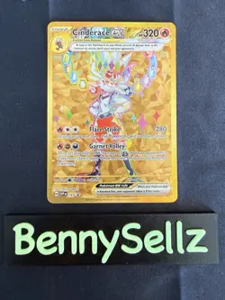 Cinderace ex 163 Sv: Scarlet & Violet Promo Cards Holo - Image 1