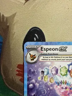 Espeon EX Sir 155/131 Prismatic Evolutions Pokemon TCG Card - Image 2