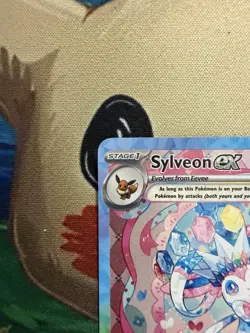 Pokemon TCG Prismatic Evolution Sylveon EX Card 156/131 - Image 2