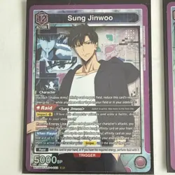 Solo Leveling 11 Character Card Lot - Lee Joohee, Sung Jinwoo, Cha Hae-in - Image 3