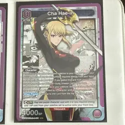 Solo Leveling 11 Character Card Lot - Lee Joohee, Sung Jinwoo, Cha Hae-in - Image 4