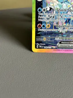 Pokemon Vaporeon EX Sir 149/131 Prismatic Evolutions TCG Card - Image 4