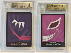 One Piece Japanese Premium Booster Don!! Card Doflamingo and Rosinante BGS 9/9.5 - Image 1