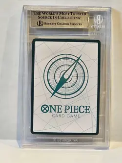 One Piece Japanese Premium Booster Don!! Card Doflamingo and Rosinante BGS 9/9.5 - Image 5