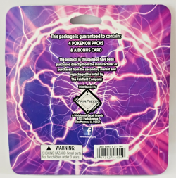 Pokemon TCG Lightning Blister - 4 Booster Packs & 1 Bonus Card - Evolving Skies - Image 2