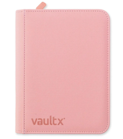 Vault X Just Pink 4-Pocket Exo-Tec Zip Binder - 160 Cards - BRAND NEW - IN BOX - Image 1
