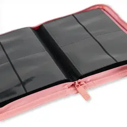 Vault X Just Pink 4-Pocket Exo-Tec Zip Binder - 160 Cards - BRAND NEW - IN BOX - Image 2