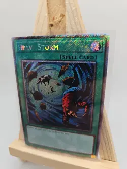 Yu-Gi-Oh! TCG Heavy Storm Platinum Secret Rare Card RA03-EN092 1st Edition - Image 3