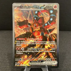 Volcanion ex 182/159 Journey Together Special Illustration Rare Pokemon TCG Card - Image 1