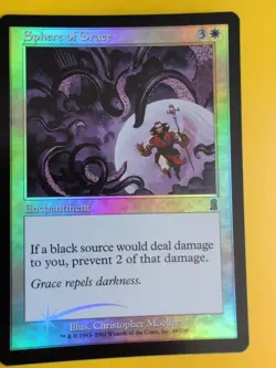 Sphere of Grace. Enchantment MTG Card. Odyssey.Old Border FOIL. - Image 1