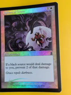 Sphere of Grace. Enchantment MTG Card. Odyssey.Old Border FOIL. - Image 3