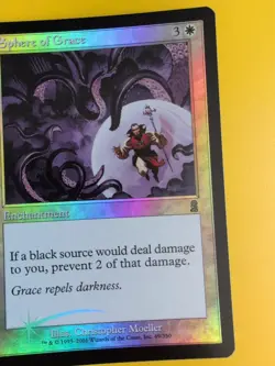 Sphere of Grace. Enchantment MTG Card. Odyssey.Old Border FOIL. - Image 4
