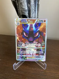 Lucario Vstar SWSH291 - Crown Zenith ETB Promo Pokemon Card - NM - Image 1