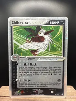Pokemon Card TCG Shiftry EX 97/108 Power Keepers Holo Rare 2007 Ultra Rare - Image 1